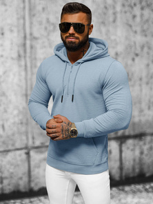 Толстовка чоловіча cиня OZONEE O/TB2273