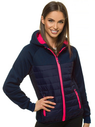 Kurtka damska granatowa OZONEE JS/KSW4002