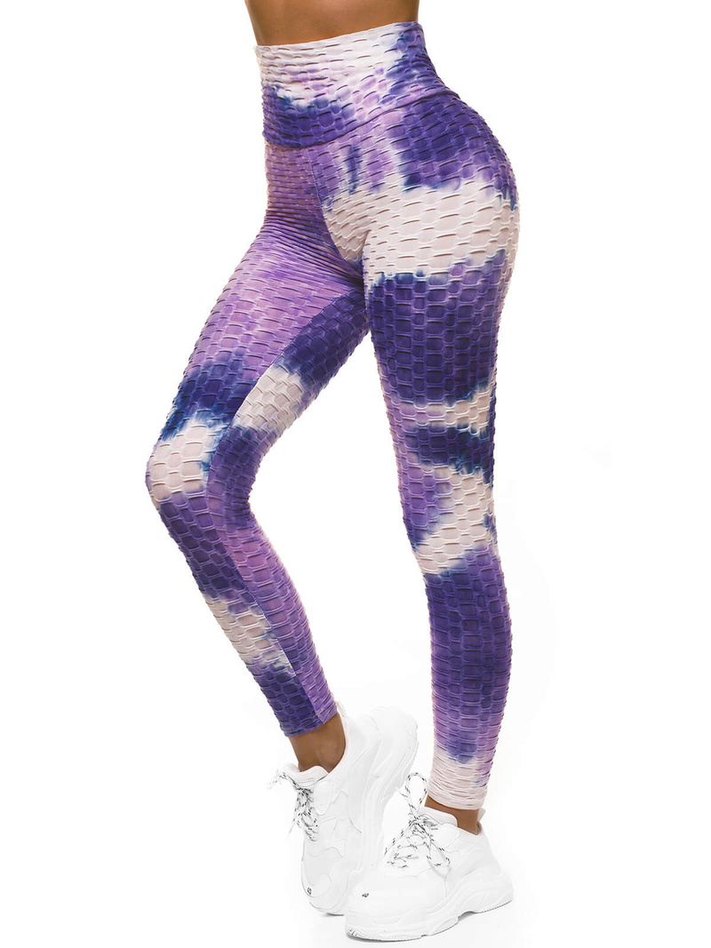 Legginsy damskie fioletowe OZONEE JS/YW88025