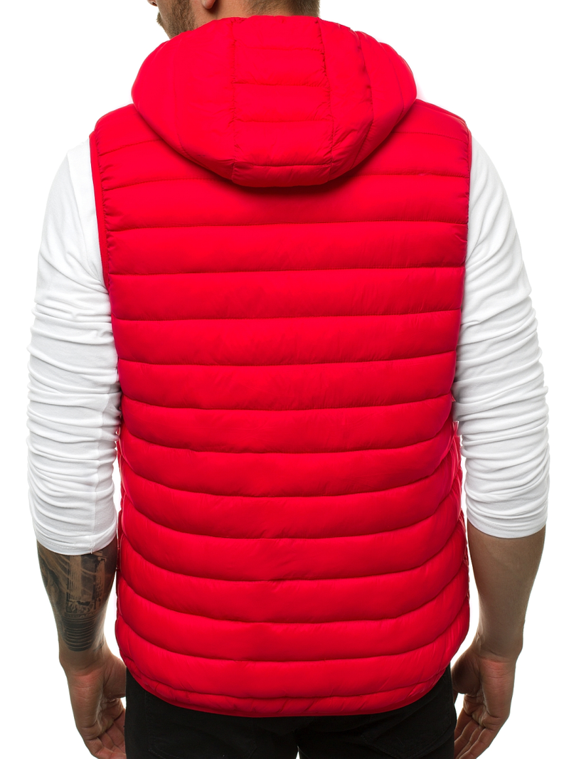 Безрукавка чоловіча Червона OZONEE JS/LY36