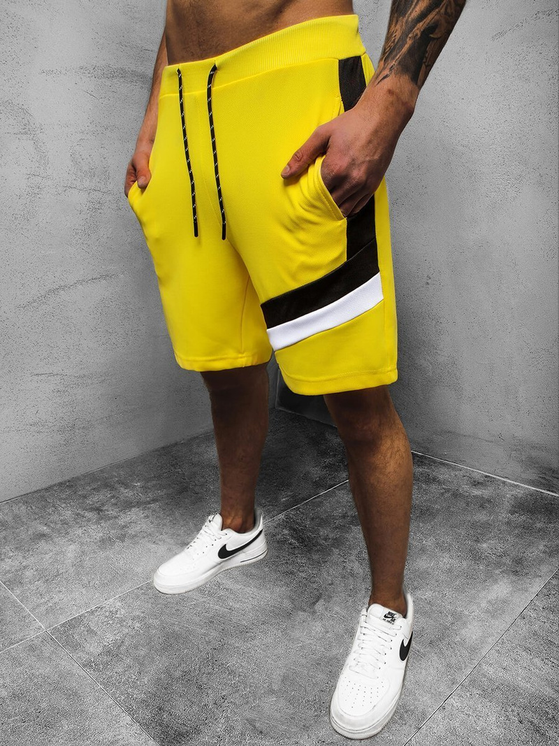 Шорти чоловічі Жовтi OZONEE JS/KS2603