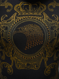 Футболка чоловіча Чорна OZONEE NB/MT3052