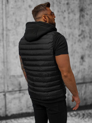 Безрукавка чоловіча Чорна OZONEE N/7135Z