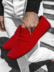 Чоловіче взуття снікерси Slip On Червонi T/125