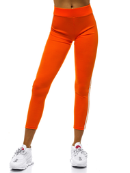 Legginsy damskie pomarańczowe OZONEE JS/1036/D29