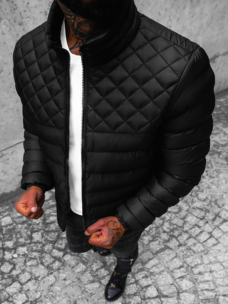 Куртка чоловіча Чорна OZONEE O/515Z