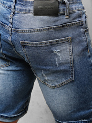 Spodenki męskie jeansowe niebieskie OZONEE NB/MP0033B