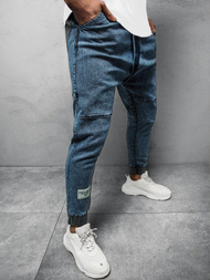  Штани чоловічі джоггери Яскраво-Синi OZONEE OT/1081