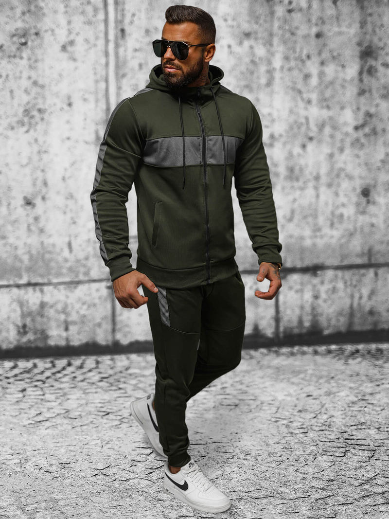 Чоловічий спортивний комплект Зелений OZONEE JS/8C8115/29