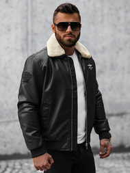 Куртка чоловіча Чорна OZONEE O/4811Z