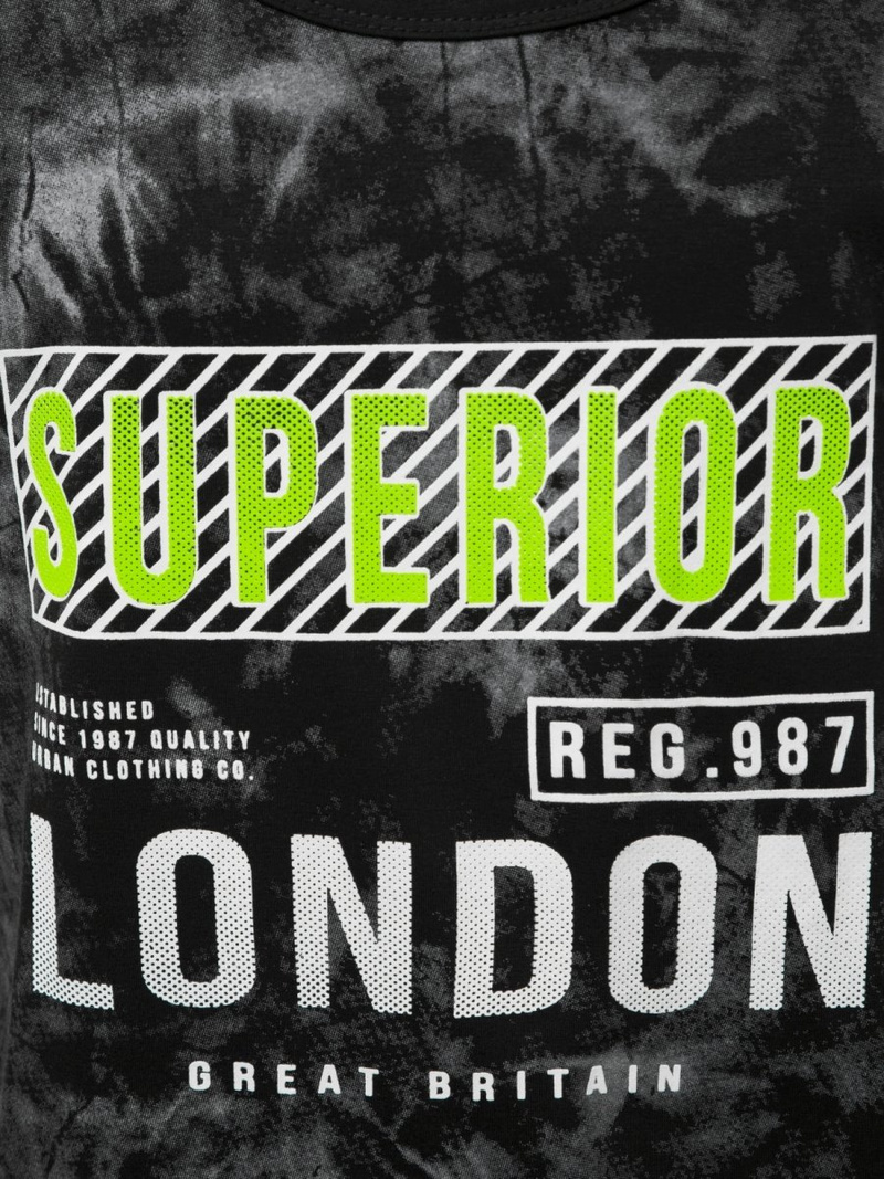 Футболка чоловіча Чорна OZONEE JS/SS11037