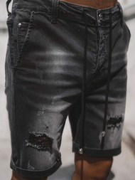 Чоловічі шорти Джинси Графітові OZONEE NB/MP0036G/1Z