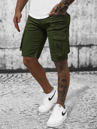 Spodenki męskie chino zielone OZONEE T/BB70011/3Z