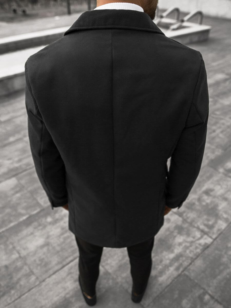 Пальто чоловіче Чорний OZONEE JS/79B3073