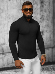 Sweter męski rozpinany czarny OZONEE NB/MM6004/4Z