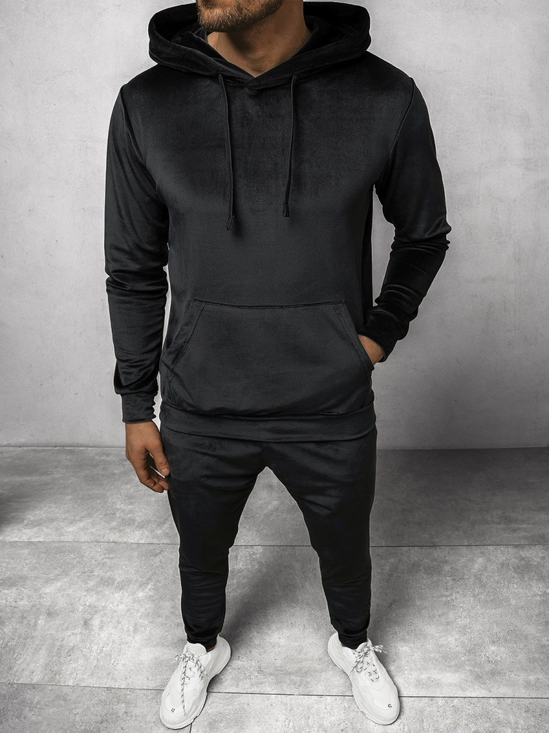 Спортивний костюм чоловічій Чорний OZONEE O/12131