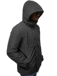 Куртка чоловіча Темно-сіра OZONEE O/9802