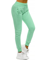 Спортивні штани жіночі м’ятні OZONEE JS/CK01/39