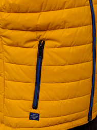 Безрукавка чоловіча Жовта OZONEE N/6102Z