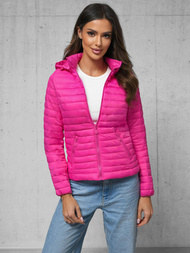 Куртка жіноча pожева OZONEE O/H117Z