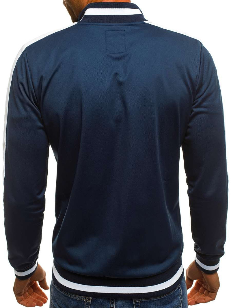 Bluza męska rozpinana granatowa OZONEE O/2126