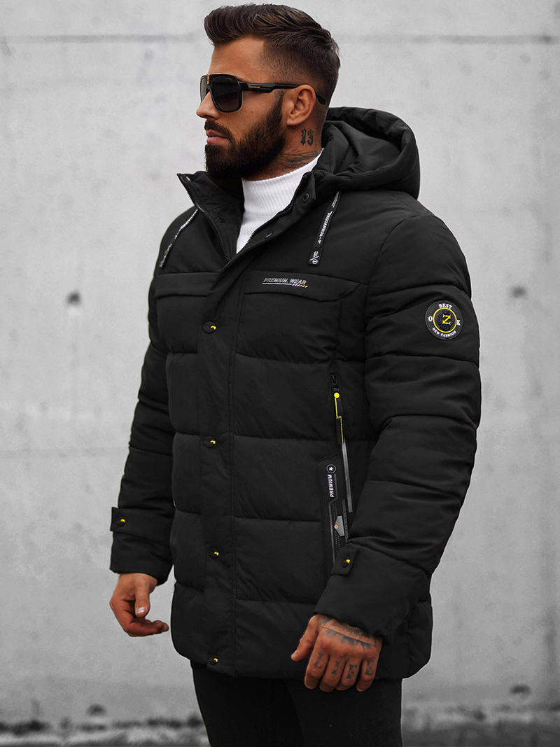 Куртка зимова чоловіча Чорна OZONEE JS/22M58/392