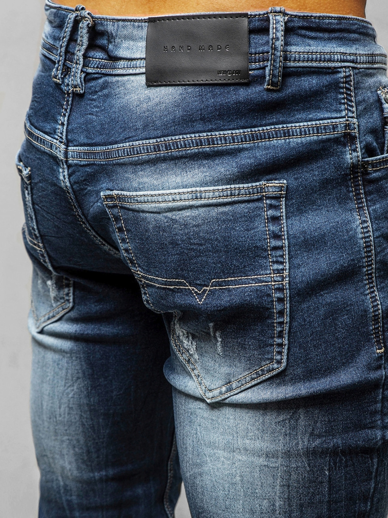 Джинси чоловічі Синi OZONEE NB/MP0010BC