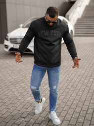 Bluza męska czarna OZONEE JS/8B1362/3