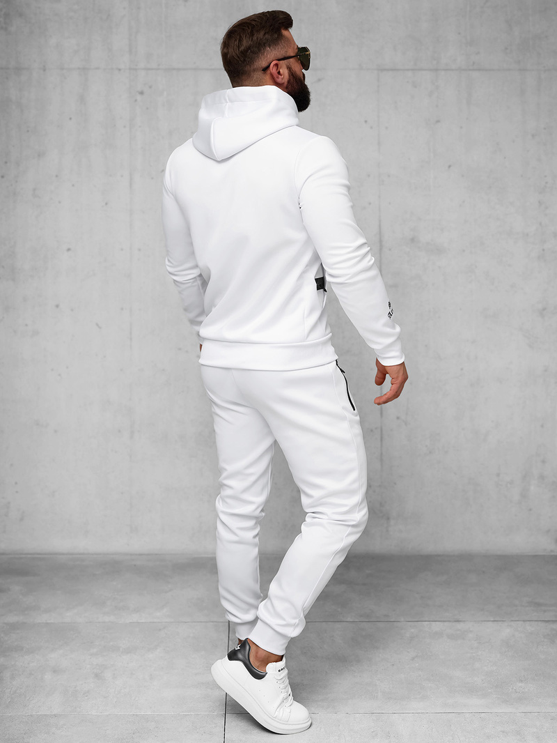 Спортивний костюм чоловічій білий OZONEE O/LN11675