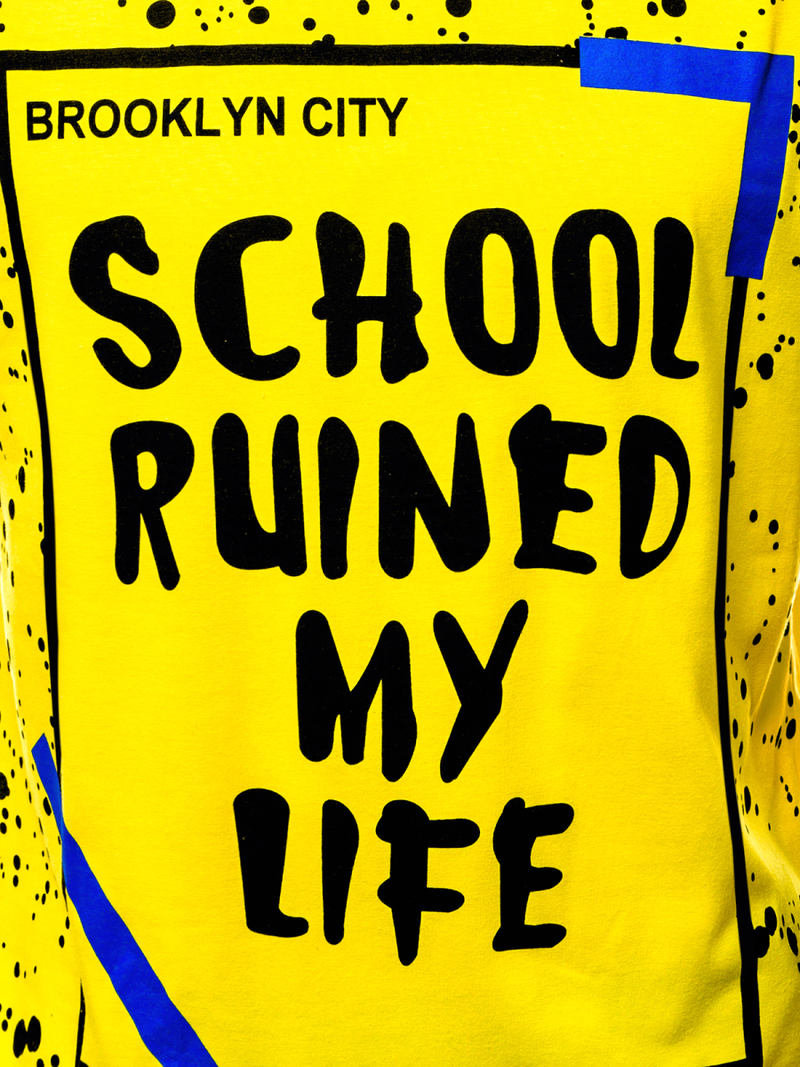 T-Shirt męski żółty OZONEE JS/KS1978Z