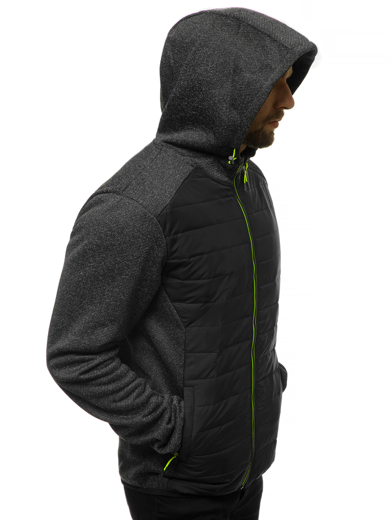 Куртка чоловіча графіт OZONEE JS/KS2155