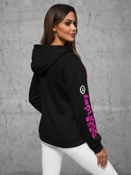 Bluza rozpinana damska czarna OZONEE JS/KSW3019Z