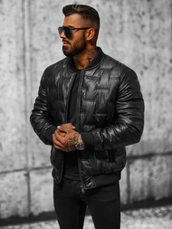 Куртка чоловіча чорна OZONEE O/11Z8099