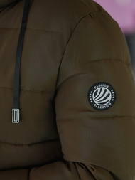 Kurtka zimowa męska brązowa OZONEE JS/31M5023/84Z