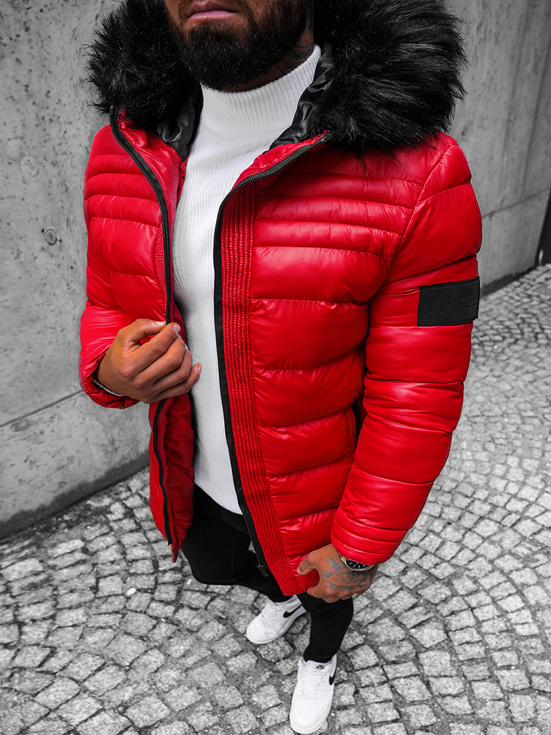 Куртка чоловіча червона OZONEE O/K2233