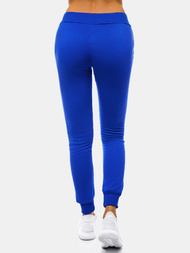 Spodnie dresowe damskie kobaltowe OZONEE JS/CK01