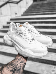 Sneakersy białe OZONEE O/KN75