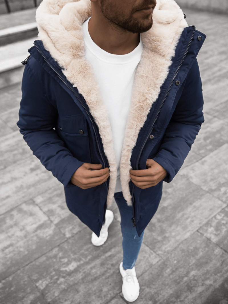 Куртка зимова чоловіча Темно-Синя OZONEE JS/22M115/3