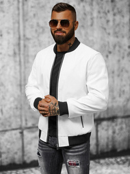 Чоловіча шкіряна куртка Бiла OZONEE N/7110/8