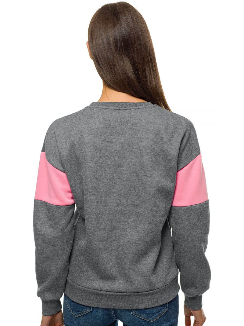 Жіноча Толстовка Темно-сіра OZONEE JS/B26004