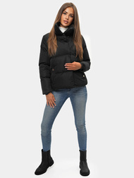 Куртка жіноча чорна OZONEE JS/M23062/392