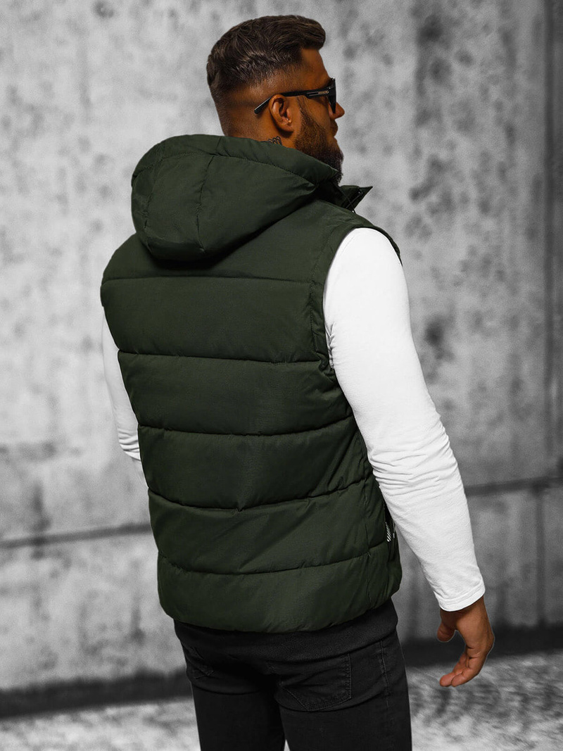 Безрукавка чоловіча Зелена OZONEE JS/84M3028/136