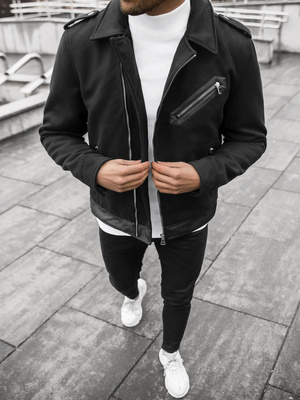 Куртка чоловіча Чорна OZONEE JS/M15501