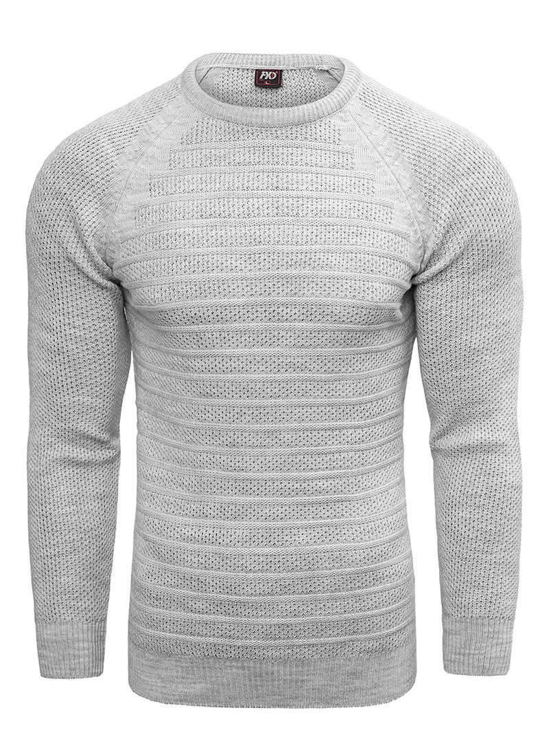 Светр чоловічій Сiрий OZONEE O/3535SW