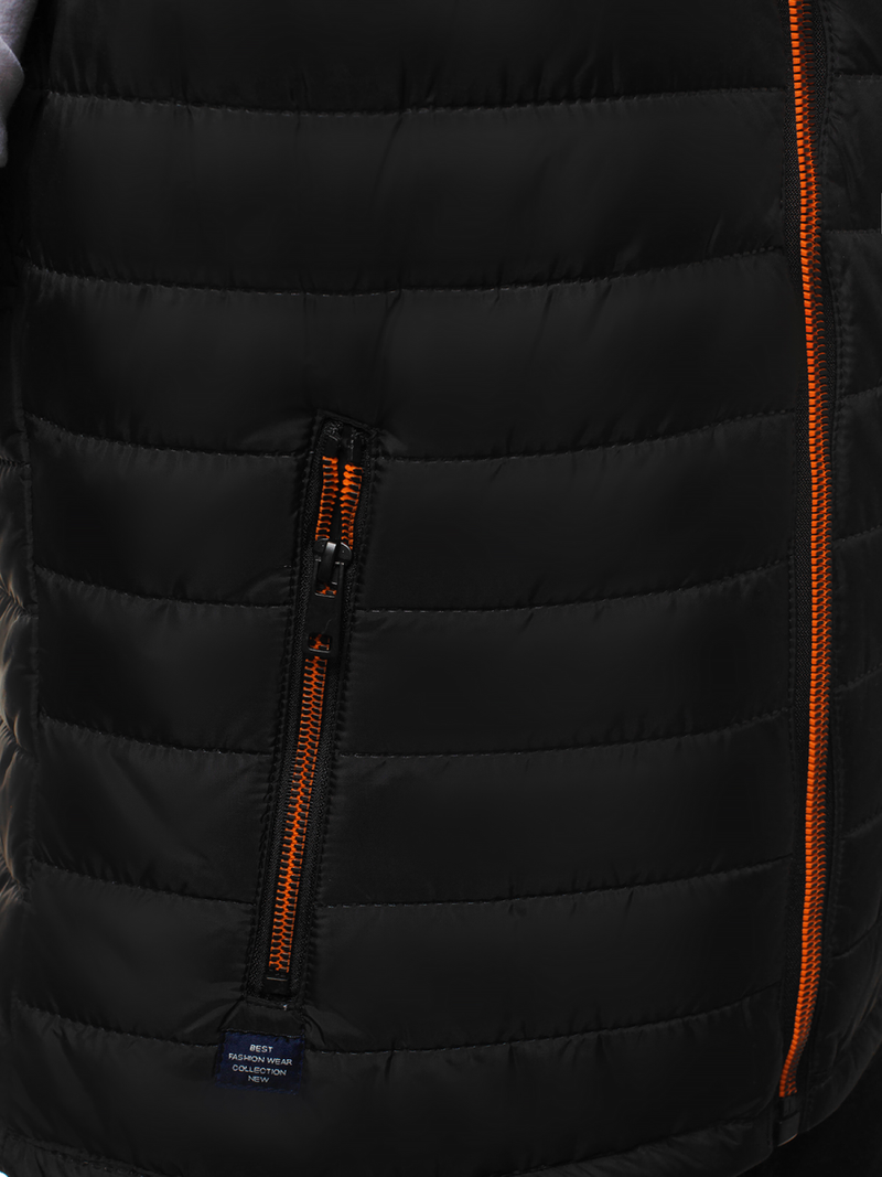 Безрукавка чоловіча Чорна OZONEE N/6102Z