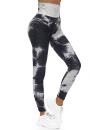 Legginsy damskie granatowo-szare OZONEE JS/YW88029