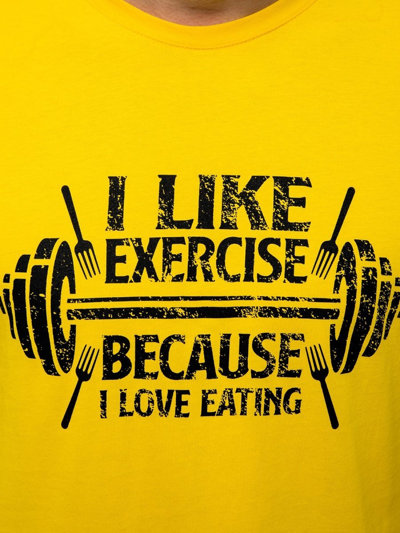 Koszulka bez rękawów męska żółta OZONEE MACH/M1210