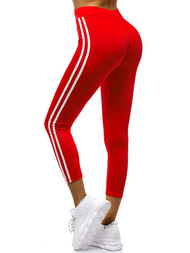 Legginsy damskie czerwone OZONEE JS/1036/D5