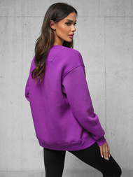Bluza oversize fioletowa OZONEE O/SWE23055