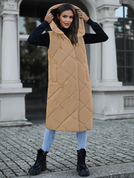 Стьобаний жіночий жилет Гiрчична OZONEE JS/5M3165/84Z